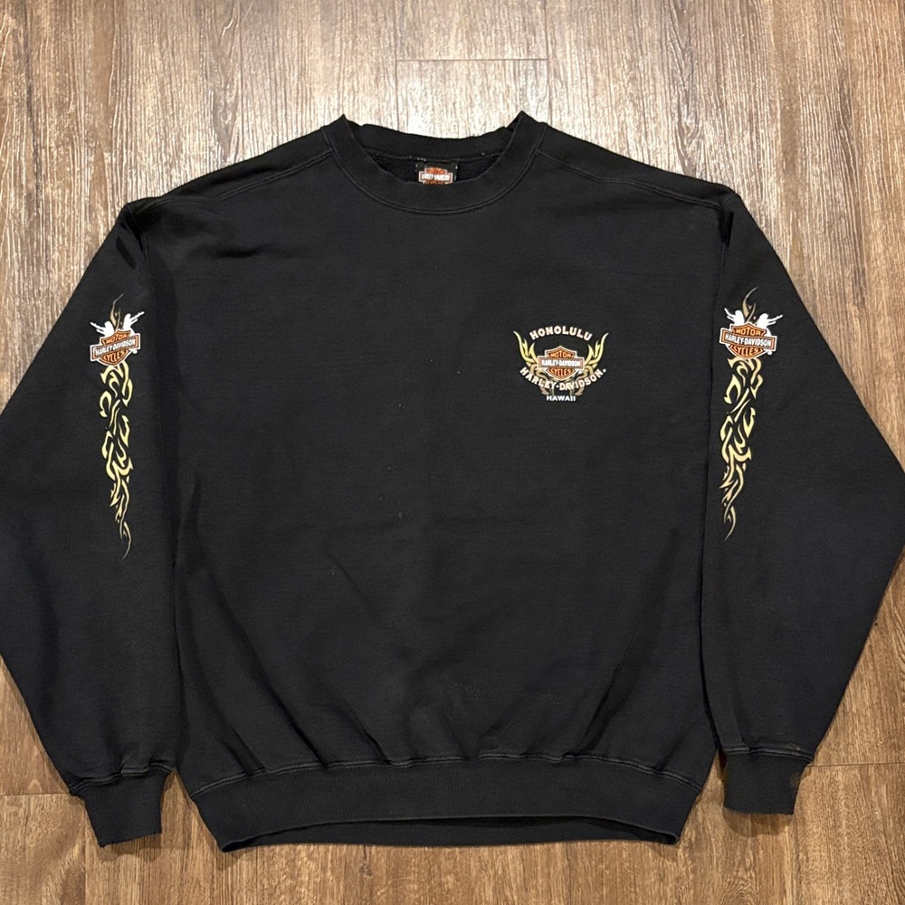 Vintage Harley Davidson Hawaii Honolulu men’s XL crewneck sweater